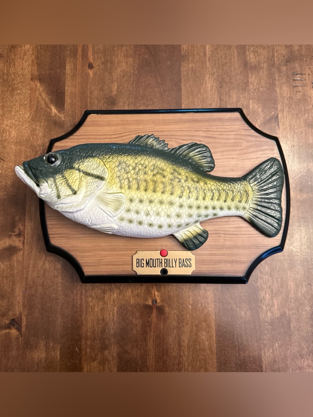 Vintage 1999 Big Mouth Billy Bass Gemmy Animated Singing Fish WORKING - READ!!